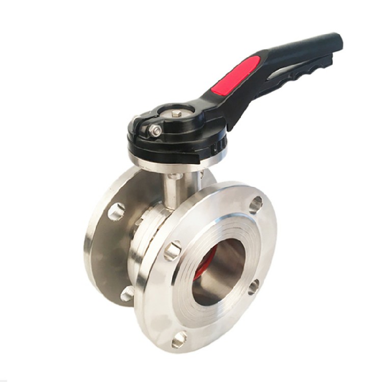 Duckbill-type Flanged Butterfly Valve