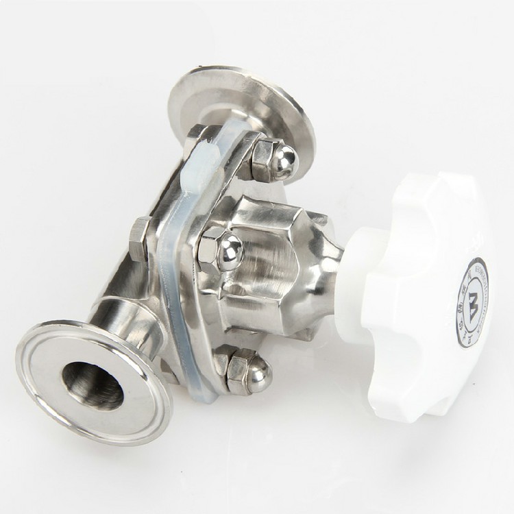 Quick installation of diaphragm valve